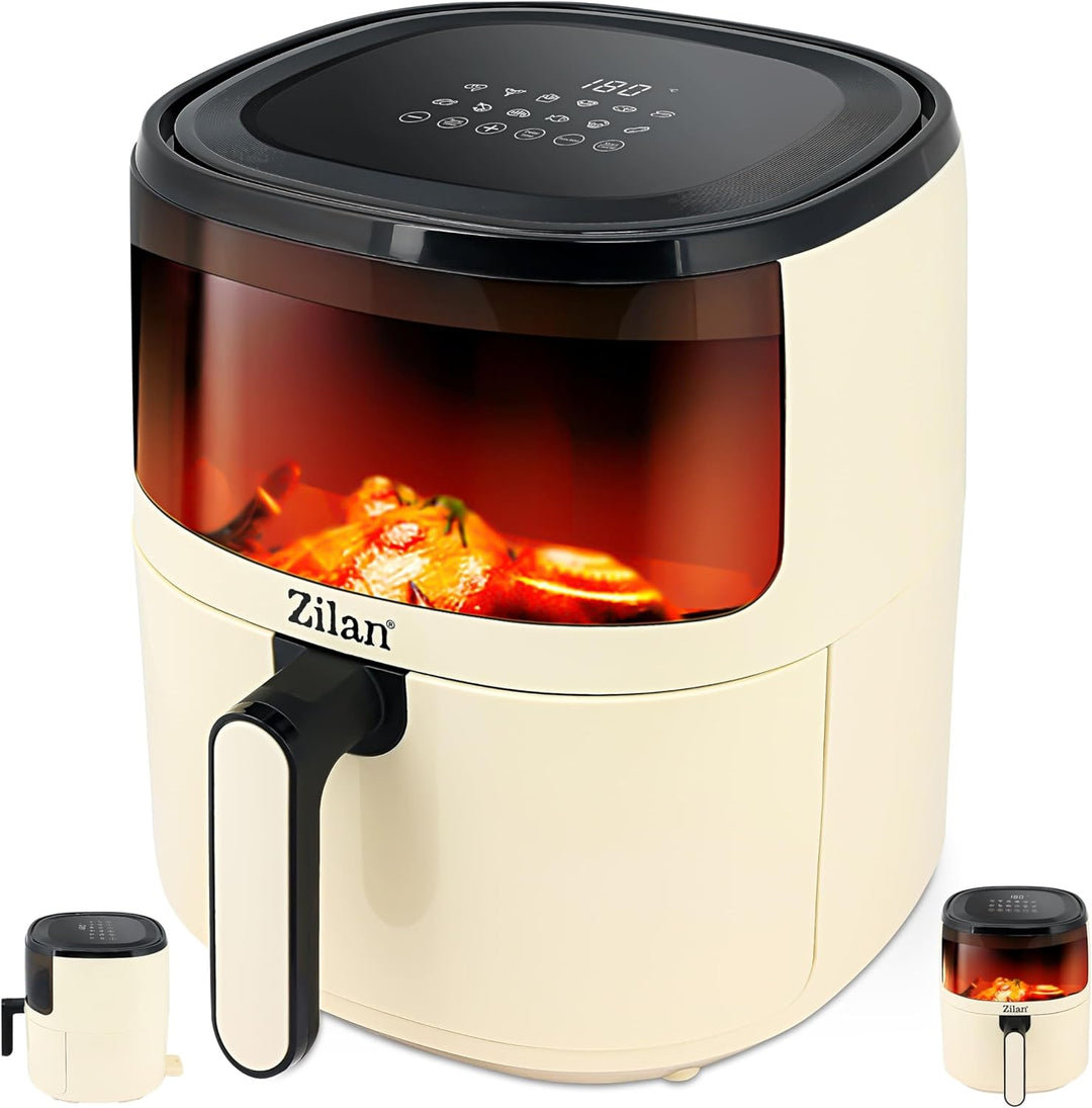 Heissluftfritteuse 5 Liter Heissluft-Frittieren Mini Backofen Heissluftfritteuse - Grillen Backen Dö