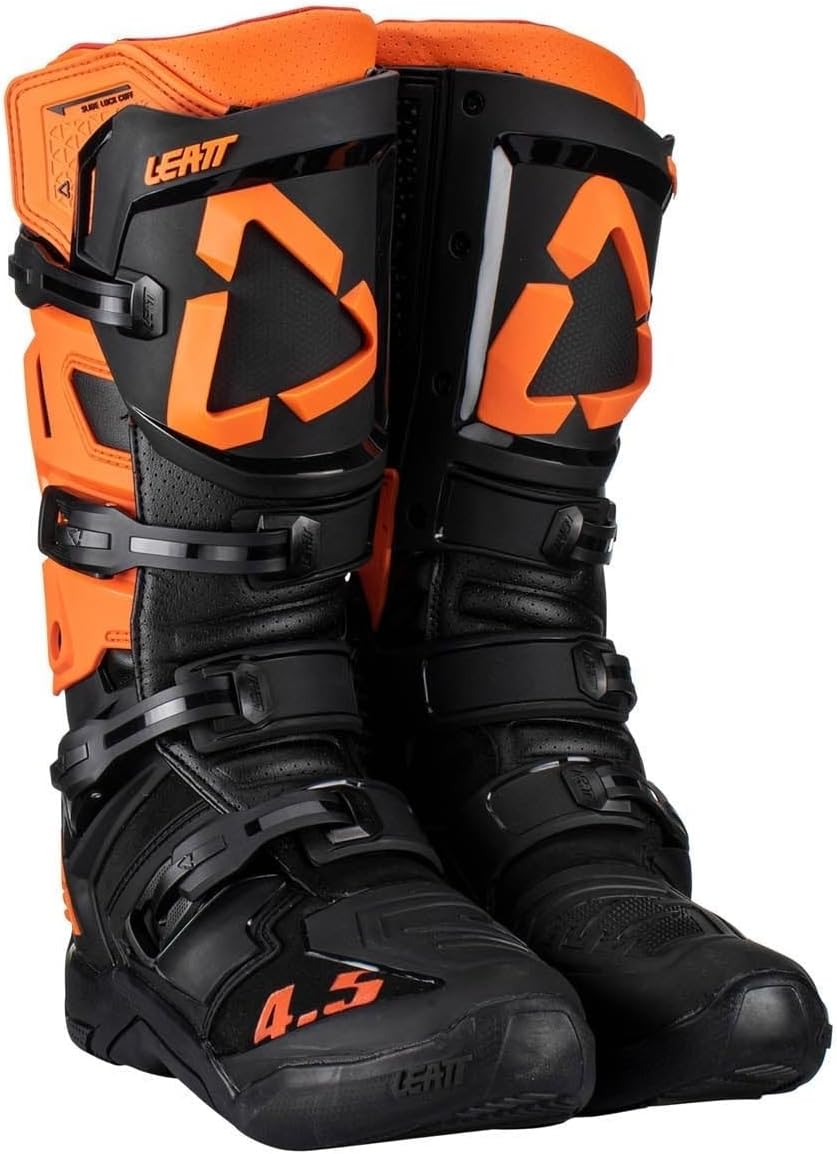 Leatt Unisex Motorradstiefel 43 EU Orange, 43 EU Orange