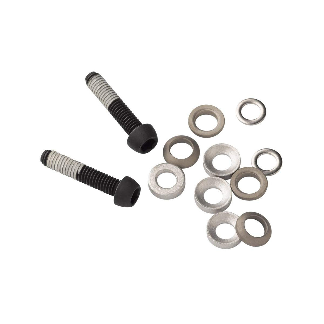 Sram Schrauben für Scheibenbremsadapter FMC Titanium (42mm | 2 Stück) Schwarz, Schwarz