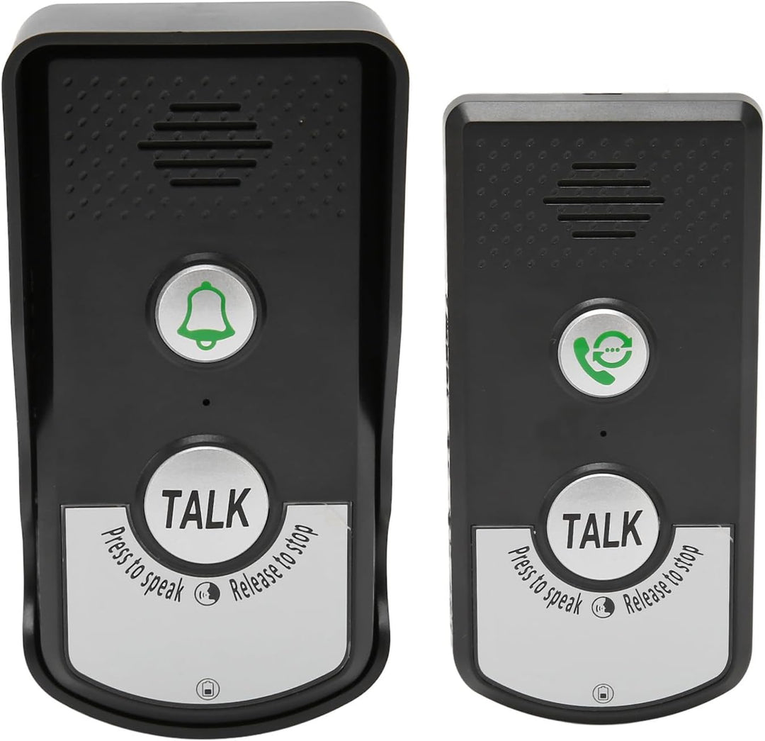 Drahtlose Türklingel, wasserdichte Türklingel, 2 Wege Talk Gegensprechanlage Türklingel mit 2000 mAh