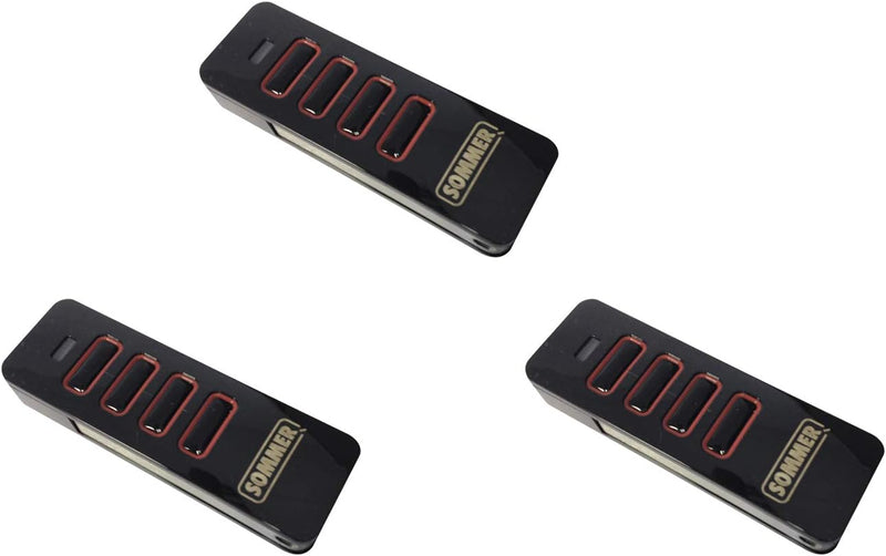 3 x Sommer Handsender Pearl 4018 4018V000 TX55-868-4 Funksender Garagentor Fernbedienung 868,8 Mhz 8