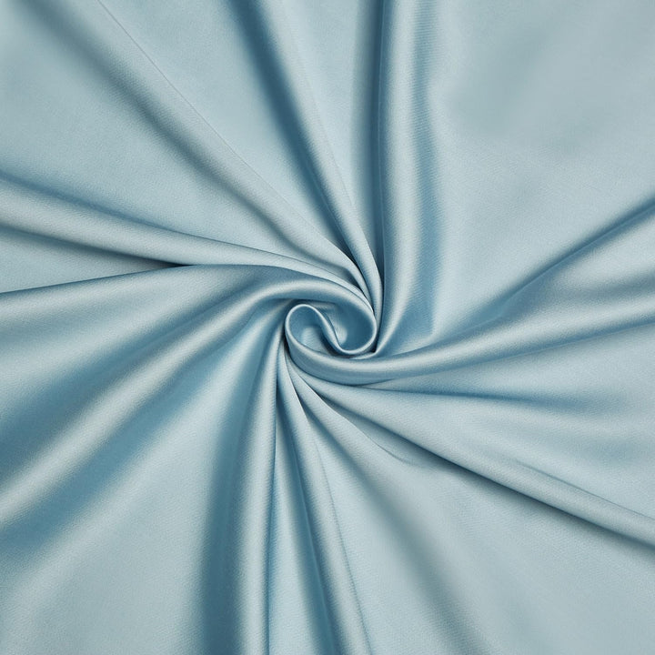Luofanfei Bambus Bettwäsche 135x200 cm Blau Hellblau Sommer Kühlende Uni Bambusfasern Lyocell Glänze