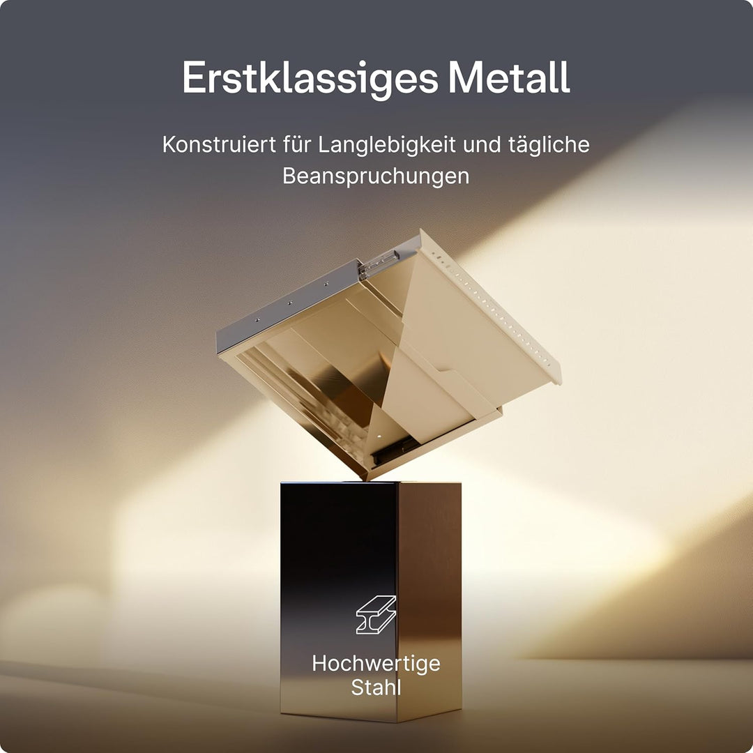 Desktronic Schreibtisch-Organizer, Untertisch-Aufbewahrungsbox, Schreibtisch für Büro Schule Homeoff