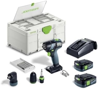 Festool Akku-Bohrschrauber TXS 12 2,5-Set 576874 (Bohrschrauber Bohrer Werkstatt Holzbohrer Stahlboh