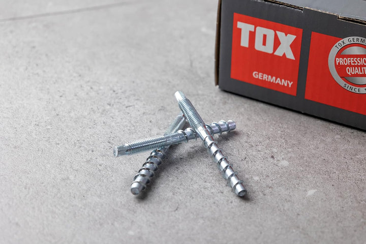 TOX Schraubanker Sumo Max 1 AG A4 8x105 mm, mit Anschlussgewinde M8, nichtrostender Stahl A4 für ver