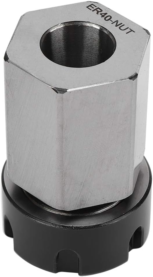 ER25/32/40 Spannzangenblock Sechskant-Spannzangenhalter, Silber Kohlenstoffstahl Hochfeste ER Sechsk