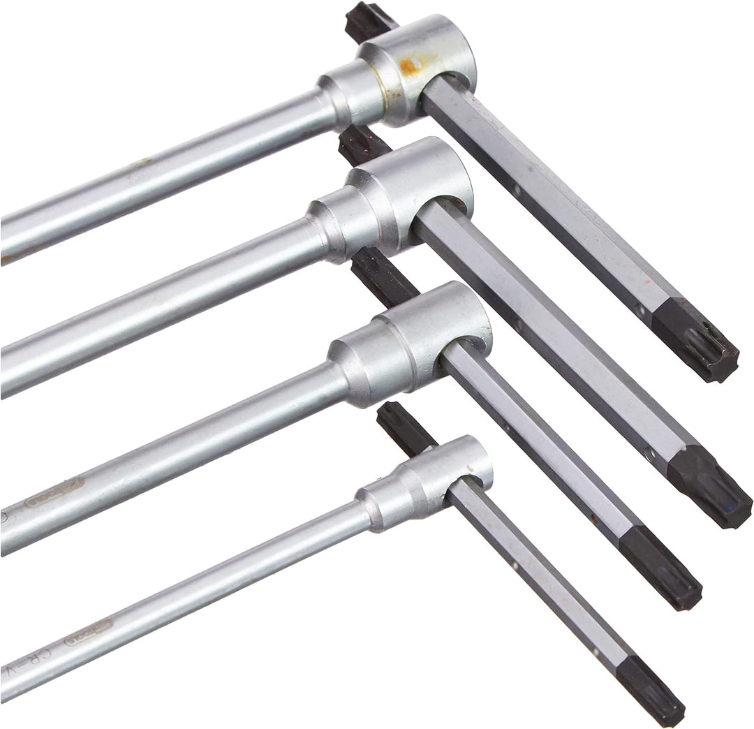 KS Tools 713.5018 9 Module Innensechskantschlüsselsatz mit T-Griff