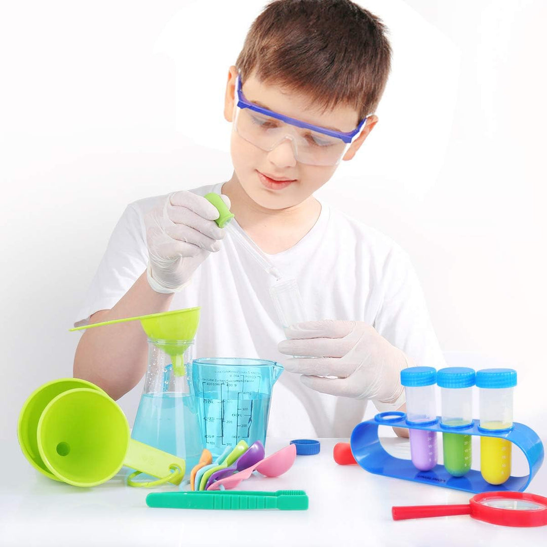 UNGLINGA Wissenschaft Experimentierkästen für Kinder - Laborkittel Wissenschaftlerin Anziehen und Ro