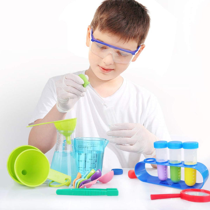 UNGLINGA Wissenschaft Experimentierkästen für Kinder - Laborkittel Wissenschaftlerin Anziehen und Ro