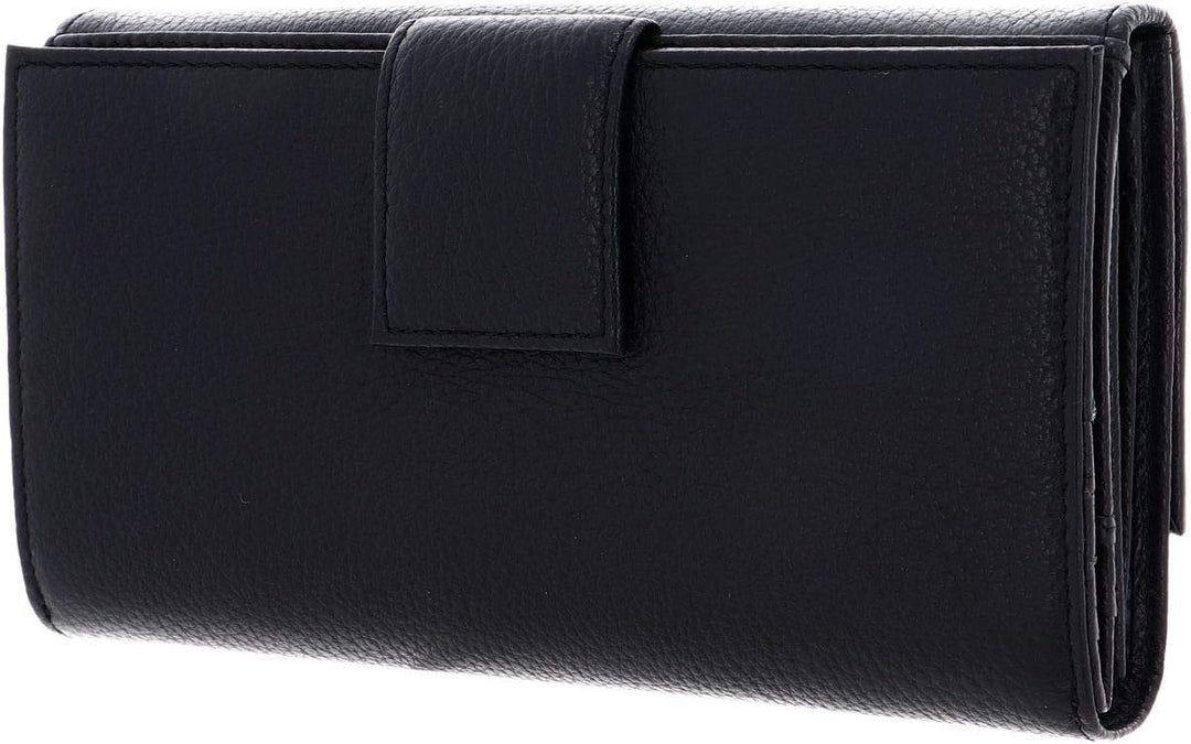 Coccinelle Metallic Soft Wallet Noir