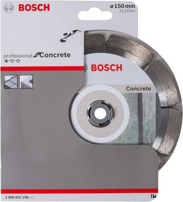 Bosch Professional 1x Diamanttrennscheibe Standard for Concrete (für Beton, Porenbeton, Ø 300 x 22,2