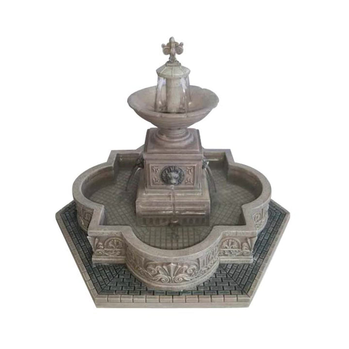 Lemax - Modular Plaza-Fountain With 4.5V Adaptor