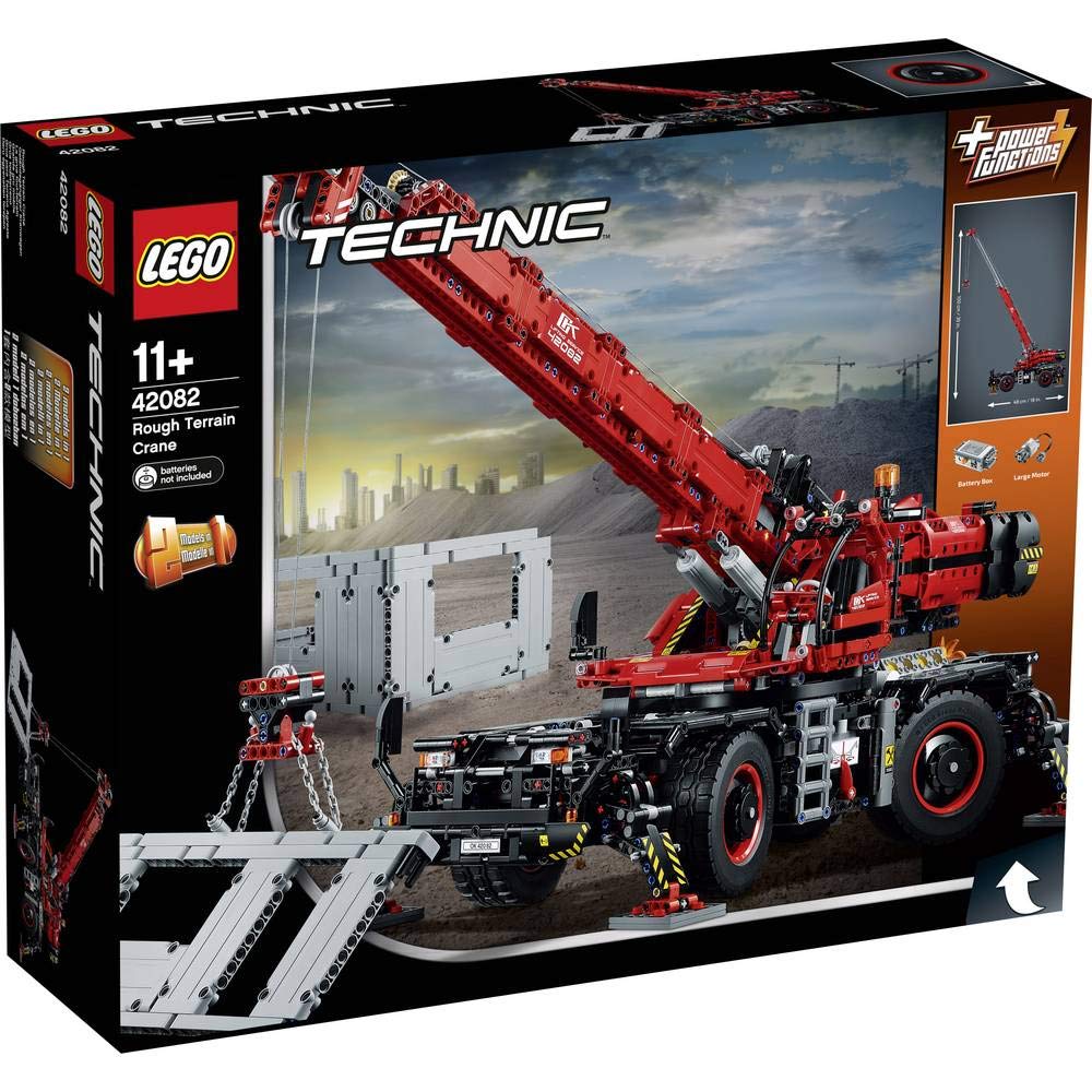 LEGO Technic Geländegängiger Kranwagen (42082), Bauspielzeug Single, Single