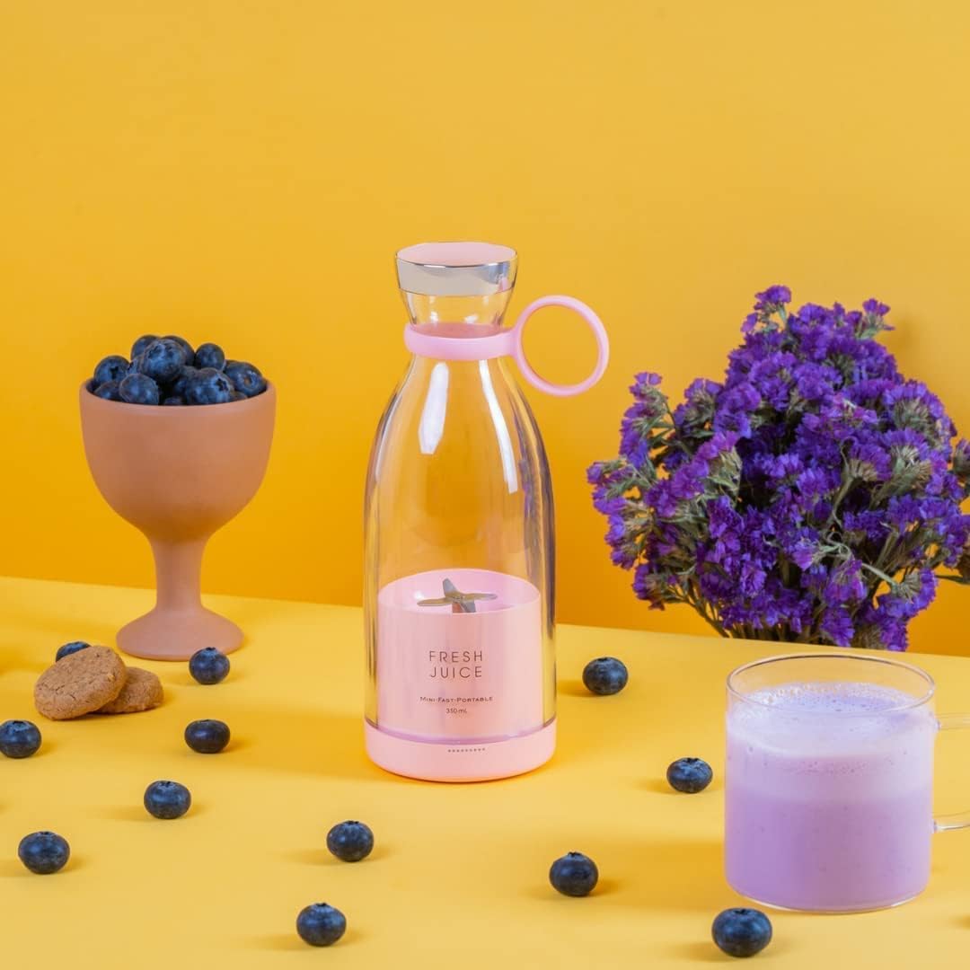 Blender Smoothie Makers, 350ml Tragbarer Mixer Mini Jug Blenders, Multifunktionaler persönlicher Mix