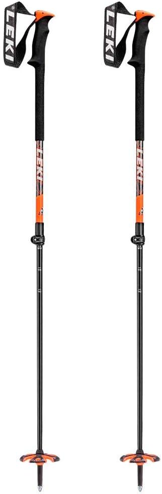 Leki Ultratrail FX.One Superlite Trailrunningstöcke 110 - 145 cm anthrazit-weiss-orange, 110 - 145 c