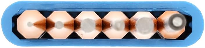 GEDORE Splinttreiber-Satz inkl. PVC-Halter, 6-teilig, lange Form, Stahl/Lackierung, Silber/Kupfer Ø: