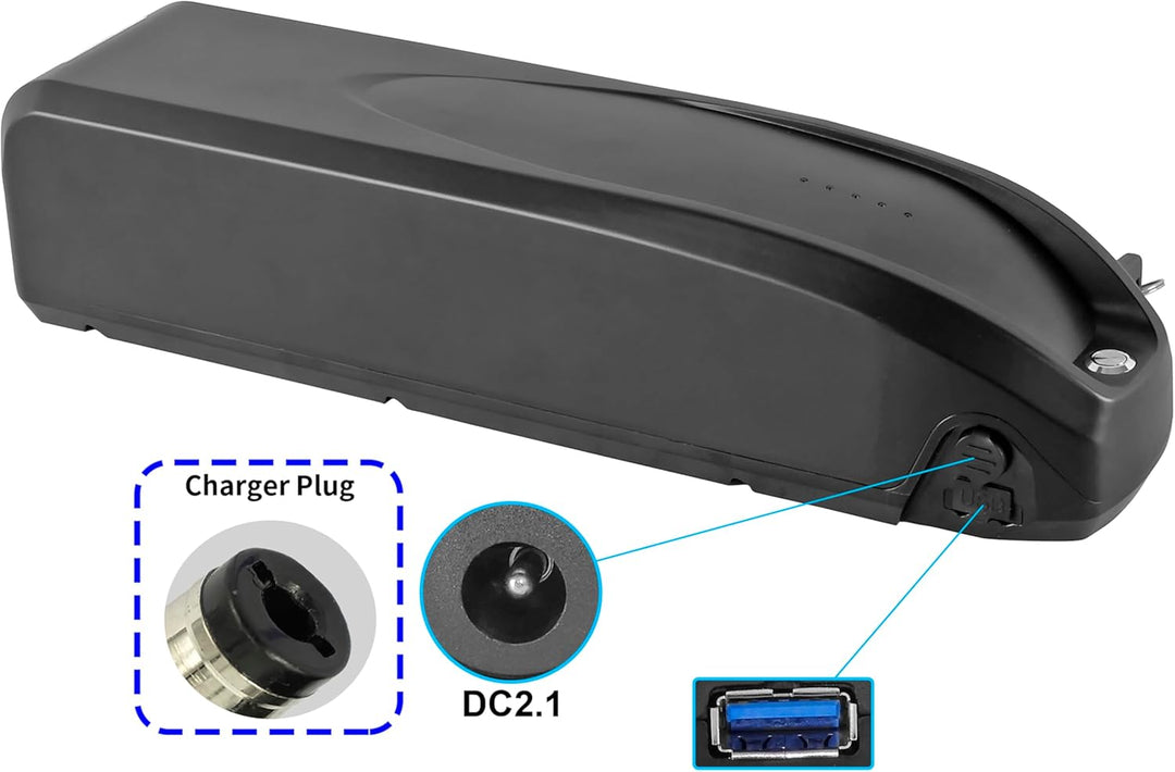 PowerSmart Batterie 10,4Ah 36V Li-ion Akku ZZ981004 Ersatz für Prophete Graveler Big and Fast