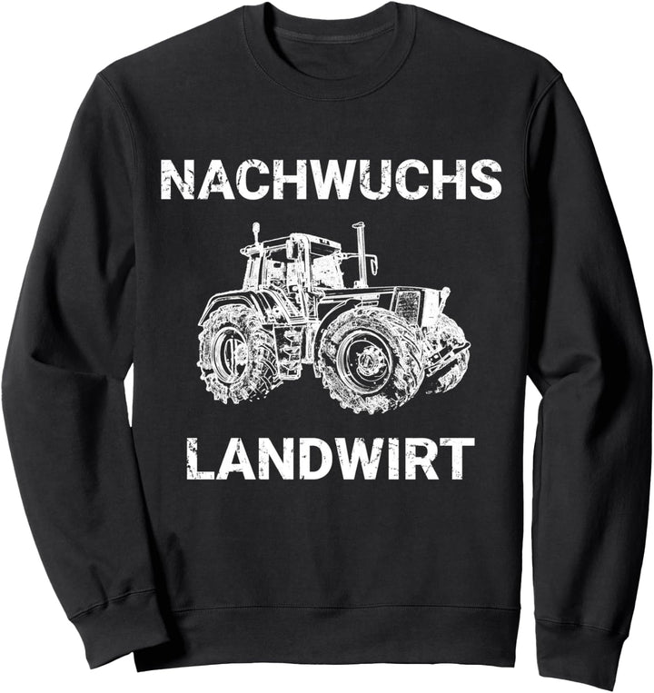 Nachwuchs Landwirt Trecker Sohn Traktor für Kinder Geschenk Sweatshirt