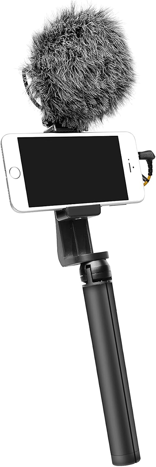 Deity V-Mic D4 Mini - Kamera-Mikrofon mit Shock Mount, leichtes Shotgun-Mikrofon perfekt für Vlog Po