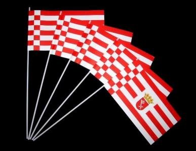 Everflag Papierfähnchen: Bremen 500er Packung Menge-3: 500er Packung, Menge-3: 500er Packung