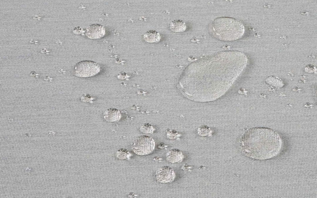 Mendler Ottomane Chesterfield, Sitzhocker Fussablage Hocker, wasserabweisend Stoff/Textil 39x77x47cm