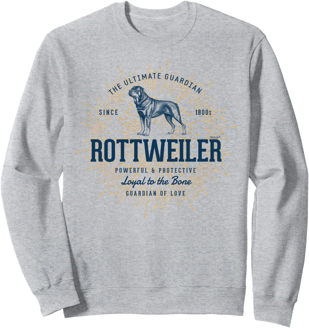 Retro Rottweiler Vintage Sweatshirt