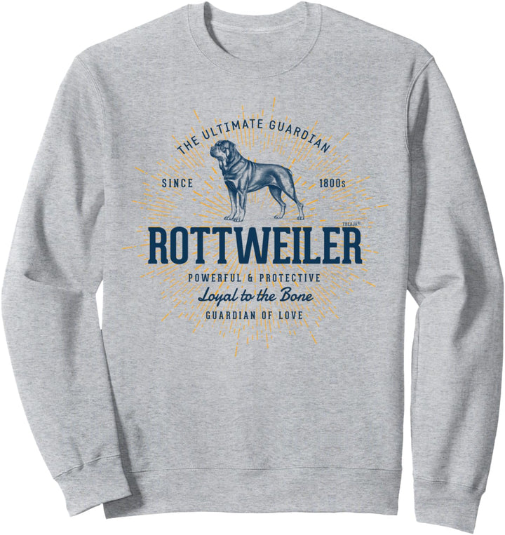 Retro Rottweiler Vintage Sweatshirt