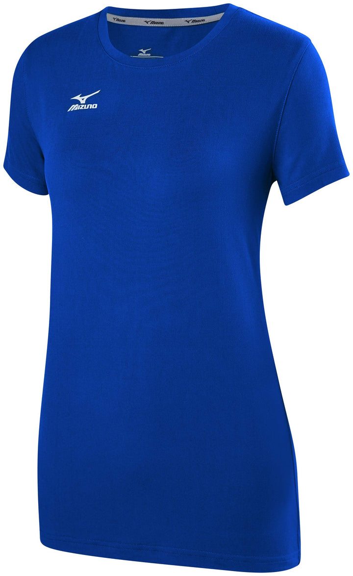Mizuno Women's Volleyball 2.0 Attack Tee Shirt, Womens XX-Small Königsblau