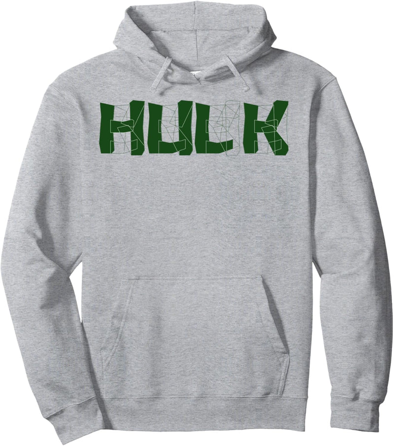 Marvel Avengers Hulk Wire Text Pullover Hoodie