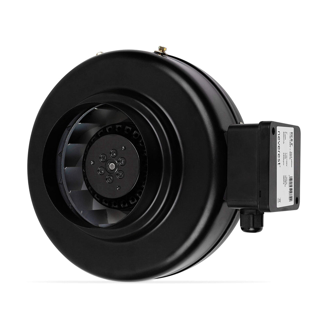 neverest RV-B Rohrventilator 125mm Profi Ventilator Robust Leistungsstark Radiallüfter 230V/220V mit