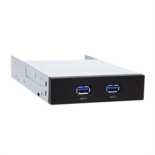 Chieftec MUB-3002 Laufwerksschacht-Konsole 8,89 cm (3.5 Zoll) Carrier panel Schwarz, Silber - Drive
