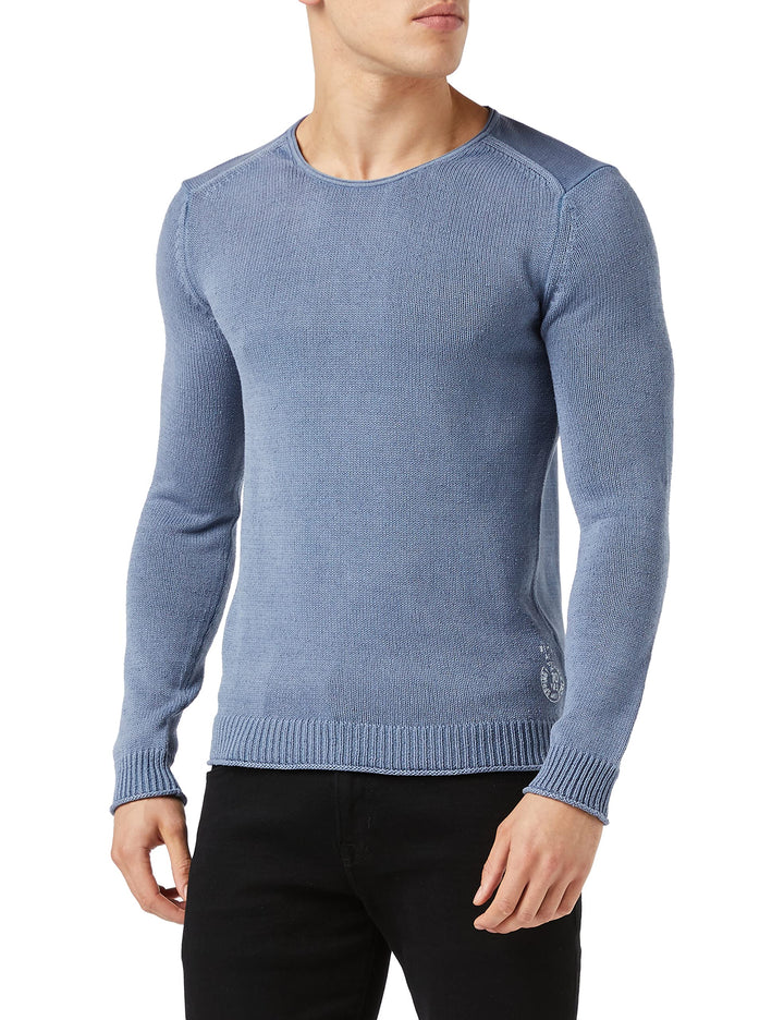 Replay Herren Pullover, 976 Light Indigo