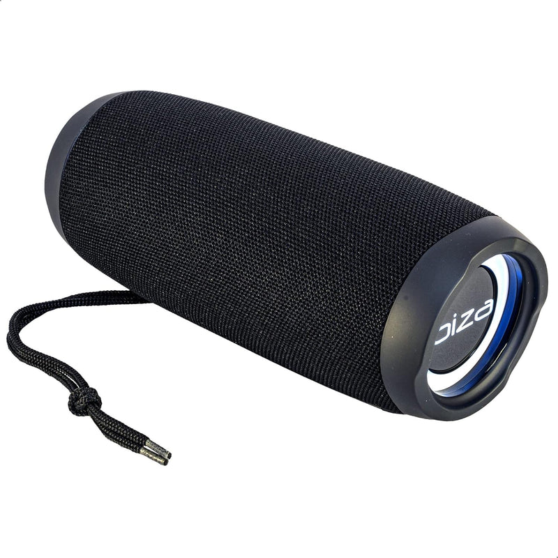 BULLET30 - IBIZA - 30W Tragbare 360° Bluetooth-Lautsprecherbox, batteriebetrieben, mit LED-Leuchtrin