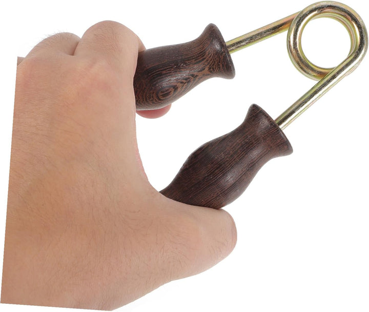 Handtrainer Griffkrafttrainer aus Robustem Hartholz Finger und Handgelenkstrainer für Sportler Unter