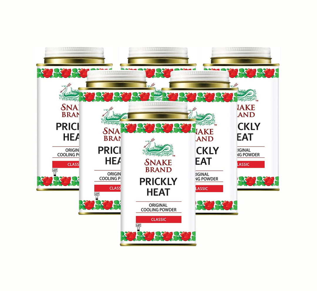 Snake Brand Prickly Heat Cooling Powder 140g Grosshandelspreis Multi-Pack für Apotheke Sportclub Spa
