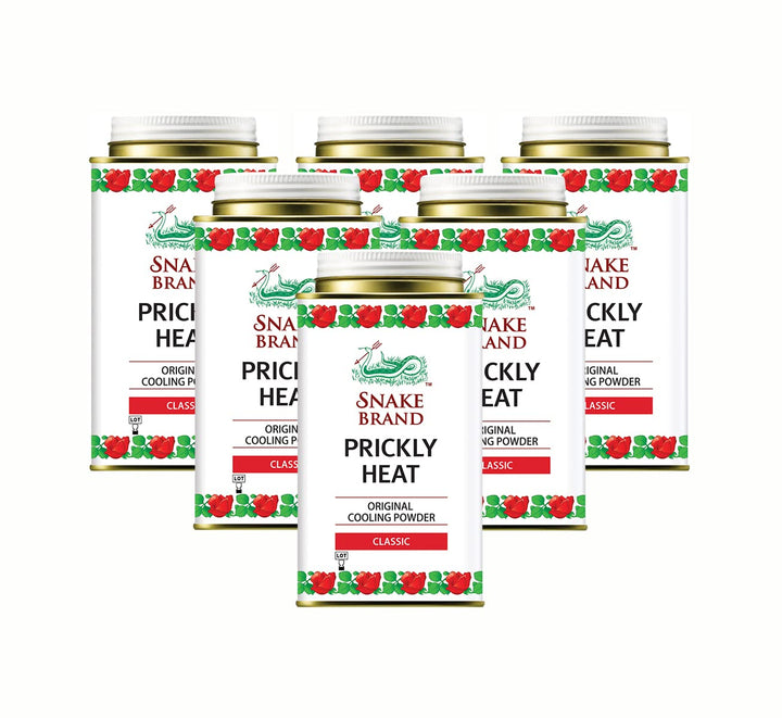 Snake Brand Prickly Heat Cooling Powder 140g Grosshandelspreis Multi-Pack für Apotheke Sportclub Spa