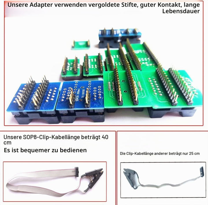 XGecu T56 Programmer 15 adapters xgecu t48 Programmer top Version ISP Support eprom ISP IC chip PIC/