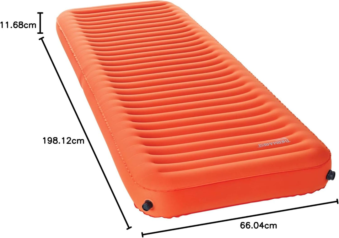 Therm-a-Rest Isomatte NEOLOFT (mit Stretch-Strickgewebe), Farbe:Ember, Grösse:L (64 x 196 cm)