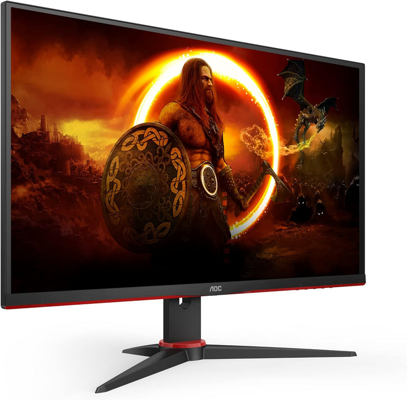 AOC Gaming 27G2SAE - 27 Zoll FHD Monitor, 165 Hz, 1ms, FreeSync Premium (1920x1080, VGA, HDMI, Displ