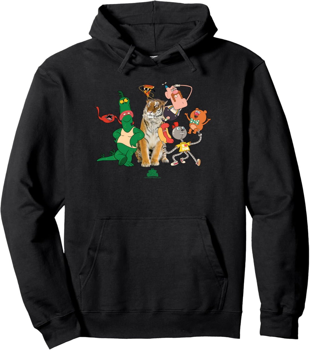 Uncle Grandpa Group Pullover Hoodie