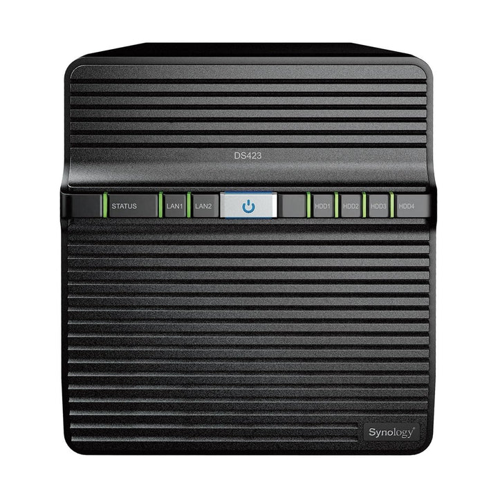 Synology DS423 4-Bay Diskstation NAS (Realtek RTD1619B 4-Core 1.7 GHz 2GB DDR4 Ram 2xRJ-45 1GbE LAN-