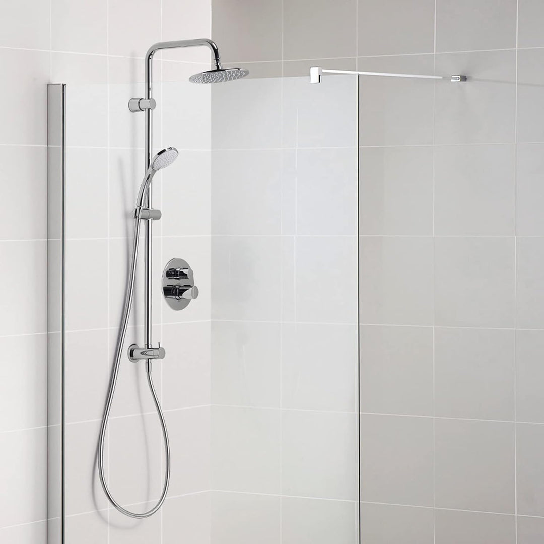 Ideal Standard A5689AA Idealrain Duschsystem Aufputz mit Armatur 1050mm Chrom, mit Armatur 1050mm Ch