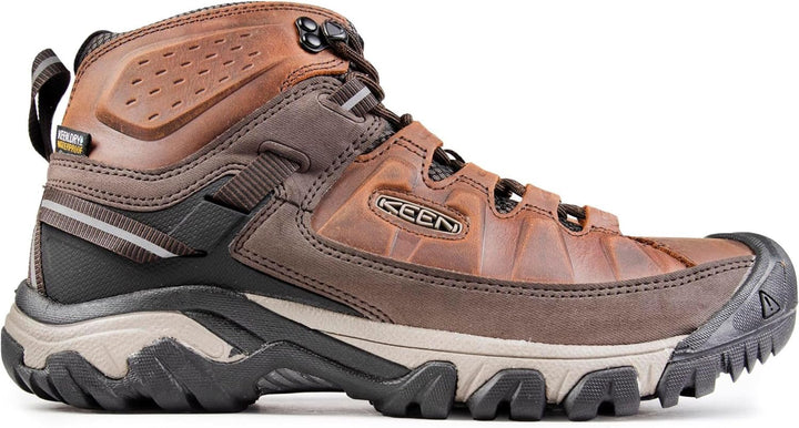 KEEN Herren Targhee 3 Mid Waterproof Wanderstiefel 44.5 EU Chestnut Mulch, 44.5 EU Chestnut Mulch