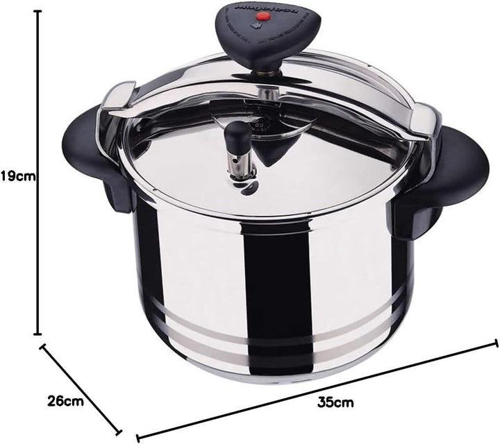 MAGEFESA 01OPSTACO04 drucktöpfe, Edelstahl, Gerade, 4 l