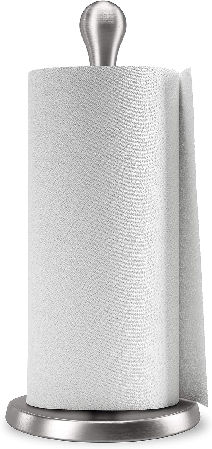 Umbra Tug Paper Towel Holder, Smoke by Umbra Nickel, Nickel