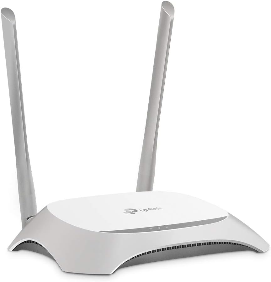 TP-Link TL-WR840N N300 WLAN Router (300Mbit/s (2,4GHz), 4 x 10/100Mbit/s LAN Ports, IPv6, 2 externe