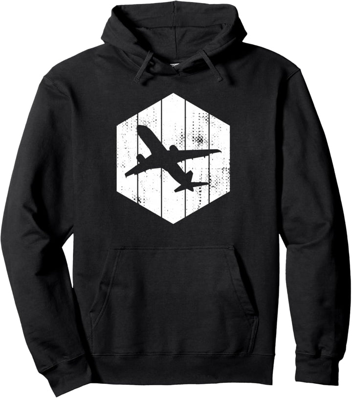 Flugzeuge Skizze Pullover Hoodie