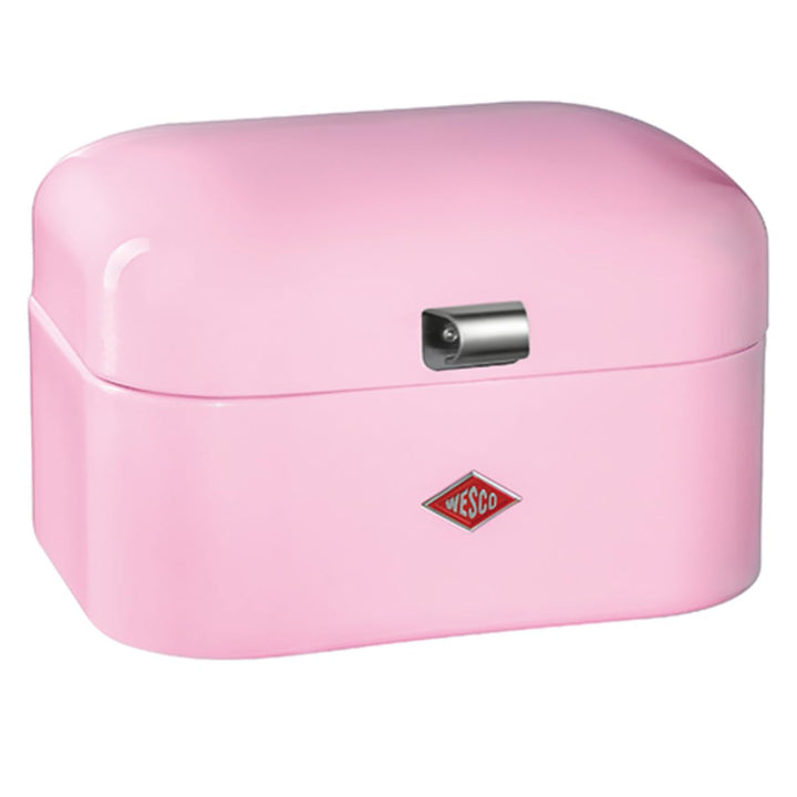 WESCO Single Grandy Brotkasten in der Farbe pink, pulverbeschichtetes Stahlblech, Lüftungslöcher und