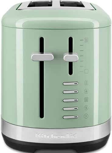 KitchenAid Toaster für 2 Scheiben - Retro Design Toast Machine - 7 verschiedene Funktionen (Pistazie