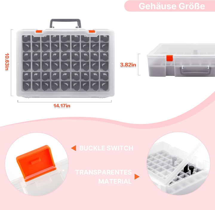 Universal Nagellack Halter & Organizer Enthält 54 Flaschen für Gellen, für Käfer, für Sally Hansen,